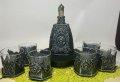 Сервиз за уиски от 7 части ръчна изработка , снимка 4