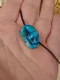 Колие ръчна изработка тюркоаз скарабей  разпродажба , снимка 2