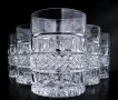 Луксозни чаши за уиски чешки кристал Бохемия, снимка 1 - Чаши - 36938243
