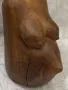 Фигура на бюст от дърво масив, снимка 7