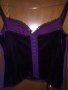 Стилно дамско бюстие в лилаво, снимка 3
