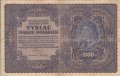 1000 марки 1919, Полша, снимка 1 - Нумизматика и бонистика - 39030602