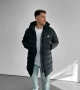 Nike Мъжко Черно Дълго Зимно Яке Найк Код LFS673, снимка 2