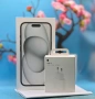 НОВ!!! Apple iPhone 15, 128GB, 5G, Black + подарък оригинален адаптер Apple , снимка 1