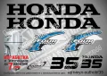 HONDA 150 hp Хонда извънбордови двигател стикери надписи лодка яхта, снимка 10