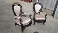 Кресла антикварни махагон-2бр., снимка 3