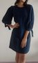 H&M Синя стилна рокля, снимка 1 - Рокли - 38886500