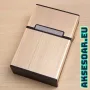 Нова Алуминиева табакера кутия Слим за тънки цигари мурати слим Murati slim контейнер за съхранение , снимка 14