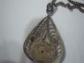 Старо сребърно колие., снимка 2