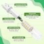 Нови G9 LED крушки 3W 510lm топла светлина 3000K 6 броя комплект осветление дом, снимка 4