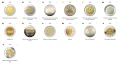2 Евро/EURO монети (Юбилейни) емитирани 2024г, снимка 2