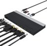 WAVLINK USB-C докинг станция с троен дисплей с 65 W зареждане, снимка 4