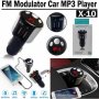 FM трансмитер Auto max X10 Car Kit Charger, Wireless, Bluetooth, 2 USB, MP3 Player, Handsfree, Черен