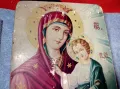 ПРЕСВЕТА БОГОРОДИЦА с МЛАДЕНЕЦА ИЗТОЧНОПРАВСЛАВНА ИКОНА ПРИНТ 47641, снимка 2