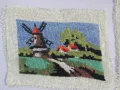 Ръчно шити малки гоблени-2 броя, снимка 2