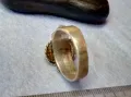 Старинен СКЪПОЦЕНЕН ОСМАНСКИ СРЕБЪРЕН ПРЪСТЕН СРЕБРО ВИСОКА ПРОБА с РЪЧНО ШЛИФОВАН КАРНЕОЛ 47482, снимка 12
