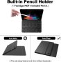 FOGARI Калъф за клавиатура за iPad 10.2, 10.5 инча, черно, снимка 5