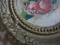Ретро Гоблен-Рамкиран-ф 180 мм-Български-От Соца-Кръгъл-Отличен, снимка 12