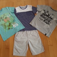 Детски дрешки:блузки DKNY,Armani,LCW,H&M и къс панталон TRN  за 10 г.момче:, снимка 10 - Детски комплекти - 28150874