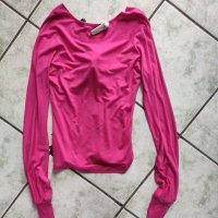цикламена памучна блуза, снимка 3 - Туники - 28050721