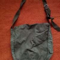Войнишка брезентова чанта мешка за през рамо, снимка 2 - Чанти - 43460230