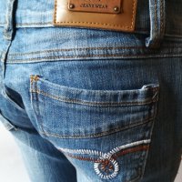 Дамски дънки BT  JEANS WEAR, снимка 3 - Дънки - 27844274