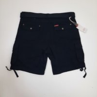 Lee Cooper - Мъжки къси панталони Belted Cargo, размери - M, L и XXL . , снимка 5 - Къси панталони - 37495612