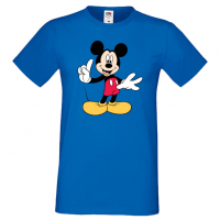 Мъжка тениска Mickey Mouse 9 Подарък,Изненада,Рожден ден, снимка 2 - Тениски - 36576534