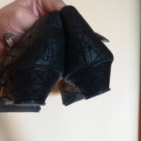 Дам.обувки-/изк.кожа-сатен/-"PENNE"-№39-цвят-черни. Закупени от Италия., снимка 10 - Дамски ежедневни обувки - 26554303