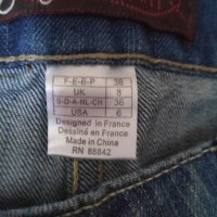 Нови дънки от Франция - 38 размер; UK 8; US 6; , снимка 8 - Дънки - 37437698
