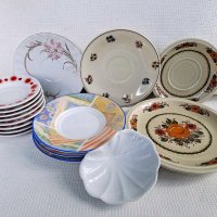 Порцеланови чинийки - различни, снимка 1 - Чинии - 40326093