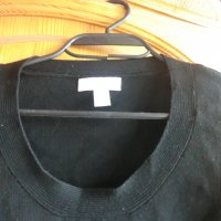 черен пуловер без ръкави Мка, снимка 3 - Блузи с дълъг ръкав и пуловери - 40146280