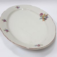 Стара порцеланова чиния - плато(10.2), снимка 3 - Антикварни и старинни предмети - 43603909