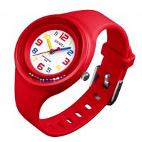 Детски часовник, червен, снимка 3 - Детски - 28239941