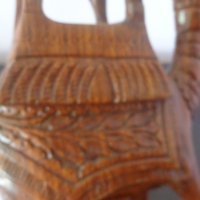 Ръчно изработена дървена фигура - камила, снимка 3 - Други - 32970100