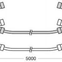 OSRAM-Професионални кабели за ток. 5 метра 1200A, снимка 3 - Аксесоари и консумативи - 38458475