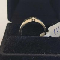 Златен пръстен с Брилянт-3,50гр /14кр , снимка 5 - Пръстени - 43489096