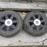 Продавам гуми с лети джанти за Фолксваген, Шкода, Сеат, снимка 2 - Гуми и джанти - 26956790