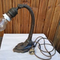 Стара австрийска настолна лампа,1900г,работеща, снимка 5 - Антикварни и старинни предмети - 35204139