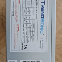 Компютърно захранване TrendSonic ADK-A550W   550W, снимка 1 - Захранвания и кутии - 44890634