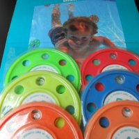 Водни играчки Aqua Underwater Swim Pool Dive FLUTTER DISCS, снимка 3 - Водни спортове - 28843361