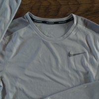 NIKE Breathe Running Reflective Dri-Fit - страхотна мъжка блуза, снимка 4 - Блузи - 34686436