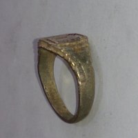 Стар пръстен уникат над стогодишен сачан - 60031, снимка 3 - Други ценни предмети - 28995093
