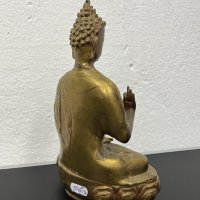 Уникална стара бронзова Буда / будизъм. №4777, снимка 6 - Други ценни предмети - 43073429