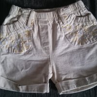 бежаво-жълтиникави гащета, снимка 1 - Детски къси панталони - 26446728