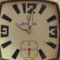 Марков унисекс часовник ROLEX SWISS MADE WATER RESIST с кожена каишка 38134, снимка 4 - Мъжки - 40754768