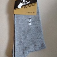 Мъжки чорапи светлосиви, тъмносиви и черни, снимка 2 - Други - 32224018