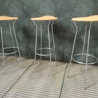Дизайнерски италиански бар столове, снимка 10 - Столове - 42662085