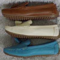 Мокасини, естествена кожа, код 188/ББ1/60, снимка 3 - Дамски ежедневни обувки - 43313087