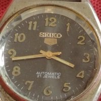Колекционерски часовник SEIKO AUTOMATIC 21 JEWELS няма заден капак работи иска почистване 41760, снимка 2 - Антикварни и старинни предмети - 43786664